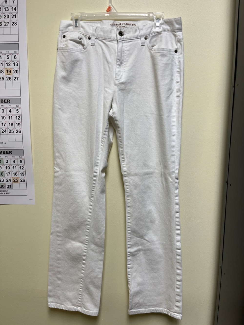 Ralph Lauren Jeans Co. White Straight-Leg Jeans preppy coastal summer classic